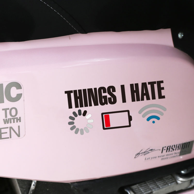 信号加载中电动车贴纸③